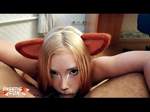 ❤️ Kitsune לבלוע זין וגמור בפה ❤️ פאקינג אצלנו ❌